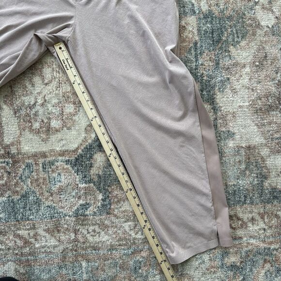 Athleta Matcha Latte Pink Lightweight Comfortable Brooklyn Ankle Jogger Size 22 - Picture 8 of 10
